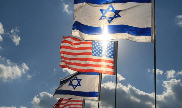 Click to enlarge flags US/Israel