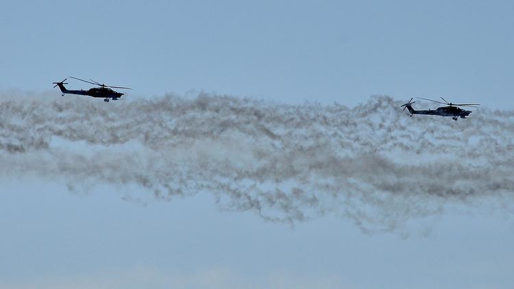 Click to enlarge Russian helicopters