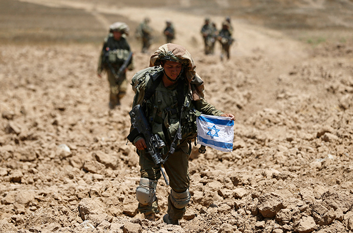Click to enlarge Israeli soldiers