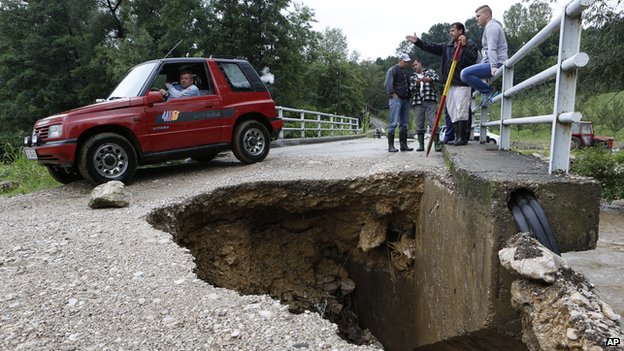 Bosnia flooding