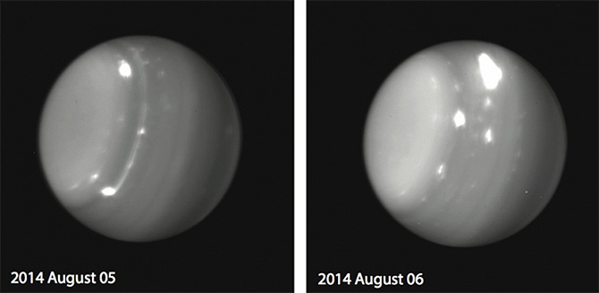 Click to enlarge Uranus Storms