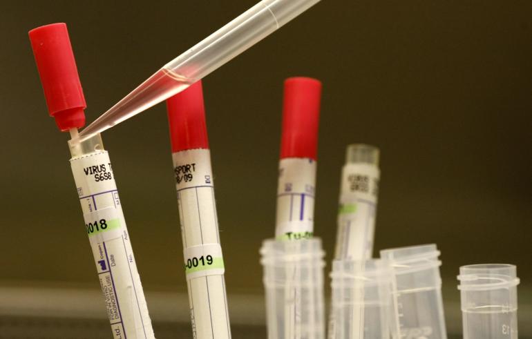vials of test drugs