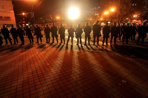 Riot cops