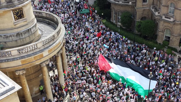 Click to enlarge Brit crowd petitioners