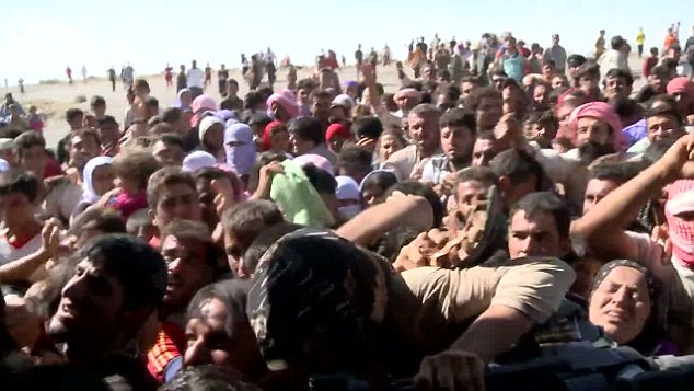 Click to enlarge stranded yazidi iraq