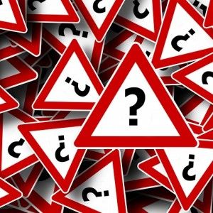 question marks