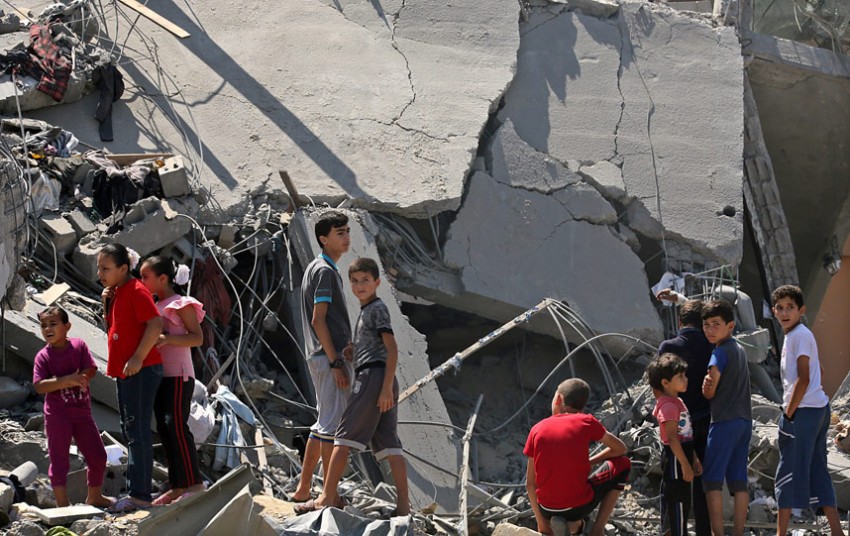 Gaza in ruins