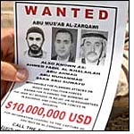 Wanted Poster for al Zarqawi